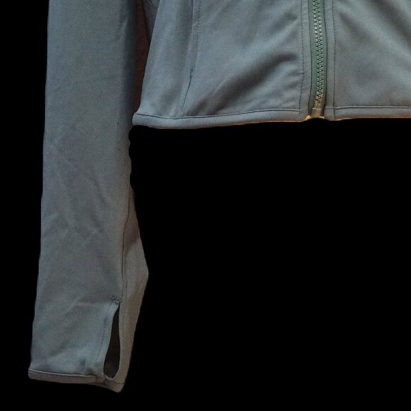 Yogalicious Lux Pacific Teal Athletic Full Zip Long Sleeve Jacket Women’s XXL - Picture 2 of 10